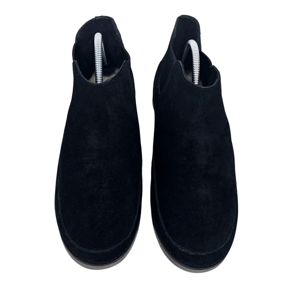 Koolaburra‎ by Ugg Black Suede Chelsea Boots Shoes 1132871 Mens Size 10